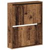 vidaXL Fali Cipőtart&oacute; DELFT 71 x 17 x 86 cm Szerelt Fa Antik Fa