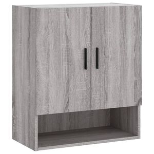 vidaXL sz&uuml;rke sonoma sz&iacute;nű szerelt fa faliszekr&eacute;ny 60 x 31 x 70 cm