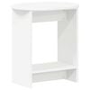 vidaXL Oldal asztal Feh&eacute;r 50 x 39,5 x 55 cm Szerelt Fa