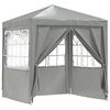 vidaXL Partys&aacute;tor Vil&aacute;gossz&uuml;rke 200 x 200 x 240 cm PE &eacute;s ac&eacute;l
