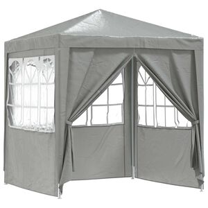 vidaXL Partys&aacute;tor Vil&aacute;gossz&uuml;rke 200 x 200 x 240 cm PE &eacute;s ac&eacute;l