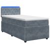 vidaXL Boxspring &aacute;gy matraccal S&ouml;t&eacute;tsz&uuml;rke 80 x 200 cm B&aacute;rsony