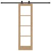 vidaXL Cs&uacute;sz&oacute; ajt&oacute; ORKDAL Term&eacute;szetes 61 x 198,5 cm