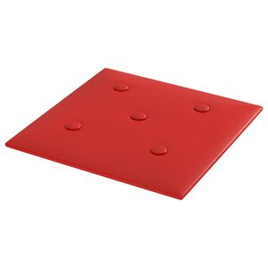 vidaXL Fali Fejt&aacute;mla 12 pcs Bord&oacute; 30 x 30 cm Műbőr