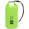 vidaXL z&ouml;ld PVC sz&aacute;razzs&aacute;k 20 L