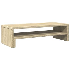 vidaXL sonoma t&ouml;lgy sz&iacute;nű szerelt fa monitor&aacute;llv&aacute;ny 54 x 22 x 15 cm