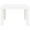 vidaXL fehér PP kerti asztal 59 x 47 x 40 cm