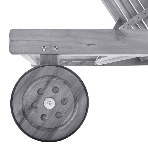 vidaXL sz&uuml;rke t&ouml;m&ouml;r ak&aacute;cfa kerti napoz&oacute;&aacute;gy p&aacute;rn&aacute;val