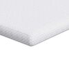 vidaXL Matrac topper Feh&eacute;r 140 x 190 cm Jacquard Sz&ouml;vet