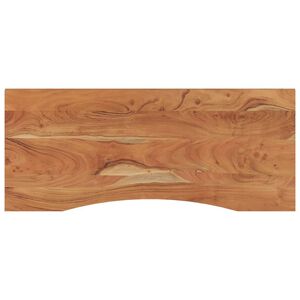 vidaXL t&ouml;m&ouml;r ak&aacute;cfa t&eacute;glalap alak&uacute; asztallap 140 x 60 x 2,5 cm