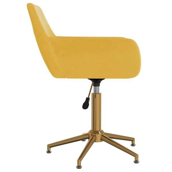 vidaXL s&aacute;rga b&aacute;rsony forg&oacute; &eacute;tkezősz&eacute;k