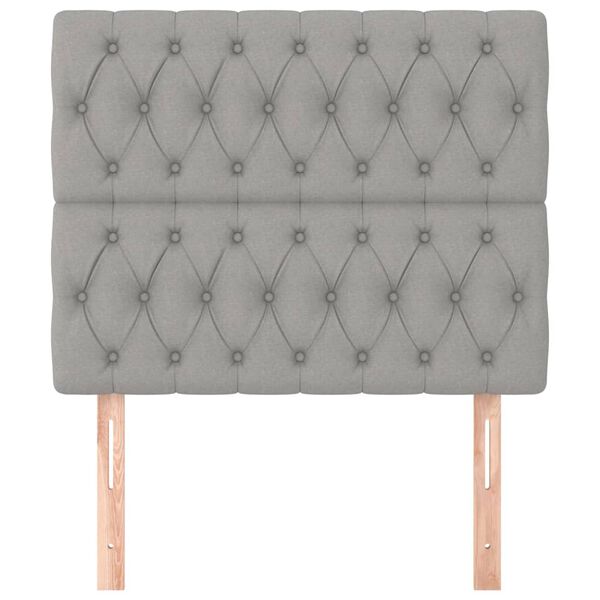 vidaXL vil&aacute;gossz&uuml;rke sz&ouml;vet fejt&aacute;mla 100 x 7 x 118/128 cm