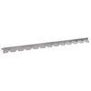 vidaXL Fűszeg&eacute;lyez&eacute;s 10 pcs 102 x 4 x 4 cm Ac&eacute;l Ez&uuml;st
