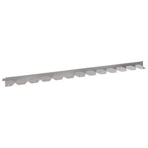 vidaXL Fűszeg&eacute;lyez&eacute;s 10 pcs 102 x 4 x 4 cm Ac&eacute;l Ez&uuml;st