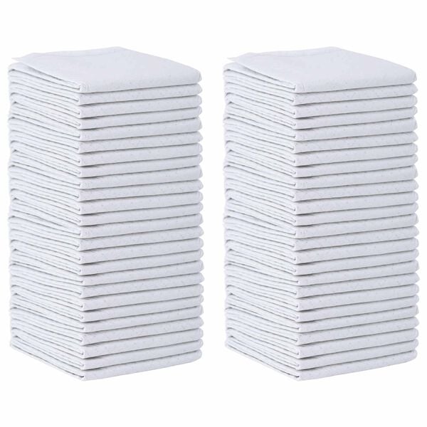 vidaXL Háziállat Képző Párna Egyszínű 50 pcs 60 x 45 cm