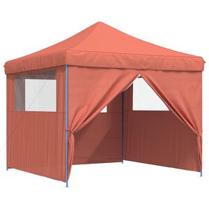 vidaXL Partys&aacute;tor 292 x 292 x 315 cm Terrakotta Oxford Sz&ouml;vet