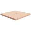vidaXL kezeletlen t&ouml;m&ouml;r t&ouml;lgyfa n&eacute;gyzet asztallap 70x70x4 cm