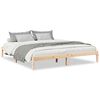 vidaXL t&ouml;m&ouml;r fenyőfa extra hossz&uacute; &aacute;gykeret matrac n&eacute;lk&uuml;l 180 x 210 cm