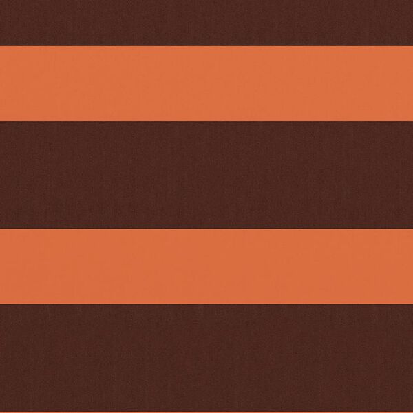 vidaXL narancssárga-barna oxford-szövet erkélyparaván 75 x 500 cm