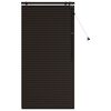 vidaXL Zsaluzia S&ouml;t&eacute;t Barna 70 x 160 cm 35 mm Massz&iacute;v Paulownia fa