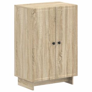 vidaXL Cipőszekr&eacute;ny EDE 59,5 x 39,5 x 90 cm Szerelt Fa Sonoma T&ouml;lgy