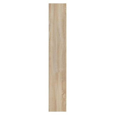 vidaXL sonoma-tölgy színű szerelt fa cipőszekrény 63x24x147 cm