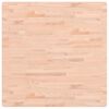 vidaXL t&ouml;m&ouml;r b&uuml;kkfa n&eacute;gyzet alak&uacute; asztallap 90 x 90 x 2,5 cm