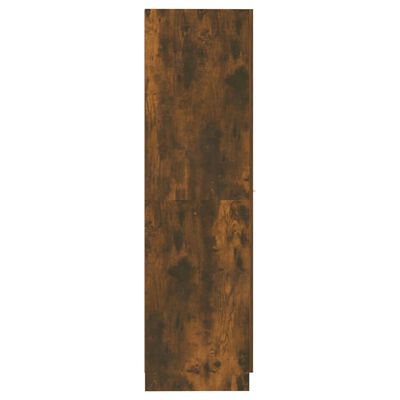 vidaXL füstös tölgy színű szerelt fa patikaszekrény 30 x 42,5 x 150 cm