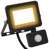 vidaXL meleg feh&eacute;r f&eacute;nyű szenzoros LED reflektor 20 W