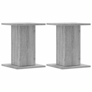 vidaXL 2 db sz&uuml;rke sonoma szerelt fa hangsz&oacute;r&oacute;&aacute;llv&aacute;ny 30 x 30 x 40 cm