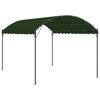vidaXL Pavilon 4 x 3 x 2,6 m Z&ouml;ld Poli&eacute;szter &eacute;s ac&eacute;l
