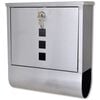 vidaXL Rozsdamentes ac&eacute;l postal&aacute;da