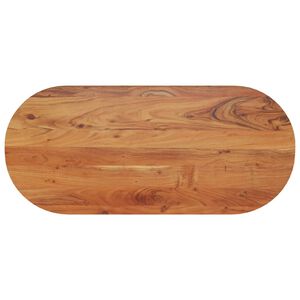 vidaXL t&ouml;m&ouml;r ak&aacute;cfa ov&aacute;lis asztallap 90 x 40 x 3,8 cm