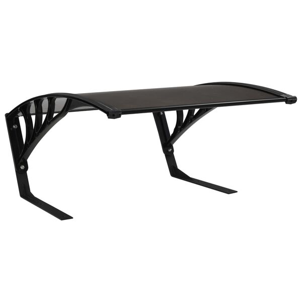 vidaXL fekete fűnyíró védőtető 77 x 103 x 46 cm