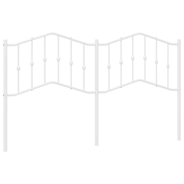 vidaXL feh&eacute;r f&eacute;m csere fejt&aacute;mla 180 cm