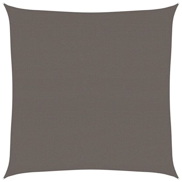 vidaXL antracitsz&uuml;rke HDPE napvitorla 160 g/m&sup2; 7 x 7 m