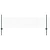 vidaXL Hatsz&ouml;gletű ker&iacute;t&eacute;s oszlopokkal 50 x 0,5 m PVC-bevonatos ac&eacute;l
