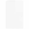 vidaXL Asztal fiókkal Magas Fényű Fehér 100 x 50 x 78 cm Faanyag