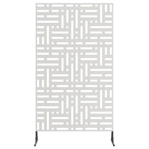 vidaXL Mag&aacute;nszf&eacute;ra K&eacute;pernyő Sz&uuml;rke 100 x 50 x 180 cm Ac&eacute;l