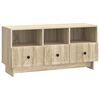 vidaXL TV szekr&eacute;ny fi&oacute;kkal Sonoma T&ouml;lgy 102 x 34,5 x 50 cm Szerelt Fa