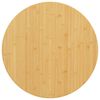 vidaXL bambusz asztallap Ø80 x 2,5 cm