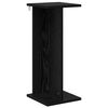 vidaXL N&ouml;v&eacute;ny&aacute;llv&aacute;ny Fekete T&ouml;lgy 25 x 25,5 x 60,5 cm Szerelt Fa