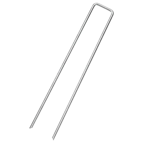 vidaXL 25 db U-alakú horganyzott acél földcövek 20 x 3,5 cm