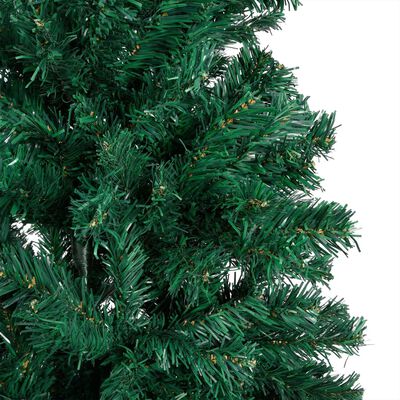 vidaXL zöld megvilágított műkarácsonyfa vastag ágakkal 150 cm