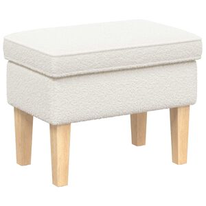 vidaXL L&aacute;bp&aacute;rna Kr&eacute;msz&iacute;nű 55 x 35 x 41 cm Boucl&eacute;