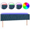 vidaXL s&ouml;t&eacute;tk&eacute;k b&aacute;rsony LED-es fejt&aacute;mla 203 x 16 x 78/88 cm