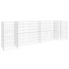 vidaXL H alak&uacute; ac&eacute;ldr&oacute;t vir&aacute;gtart&oacute; gabion 260 x 40 x 80 cm