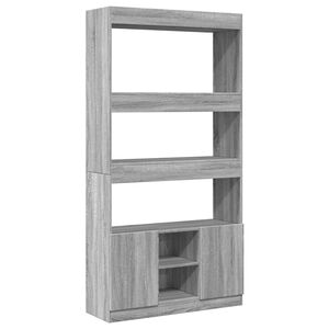 vidaXL sz&uuml;rke sonoma szerelt fa magasszekr&eacute;ny 92 x 33 x 180 cm
