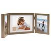 vidaXL vil&aacute;gosbarna h&aacute;romsz&aacute;rnyas f&eacute;nyk&eacute;pkeret 22x15 cm + 2x(10x15 cm)