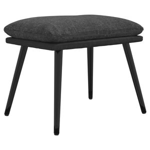 vidaXL s&ouml;t&eacute;tsz&uuml;rke sz&ouml;vet &eacute;s műbőr l&aacute;bzs&aacute;moly 45x29,5x35 cm